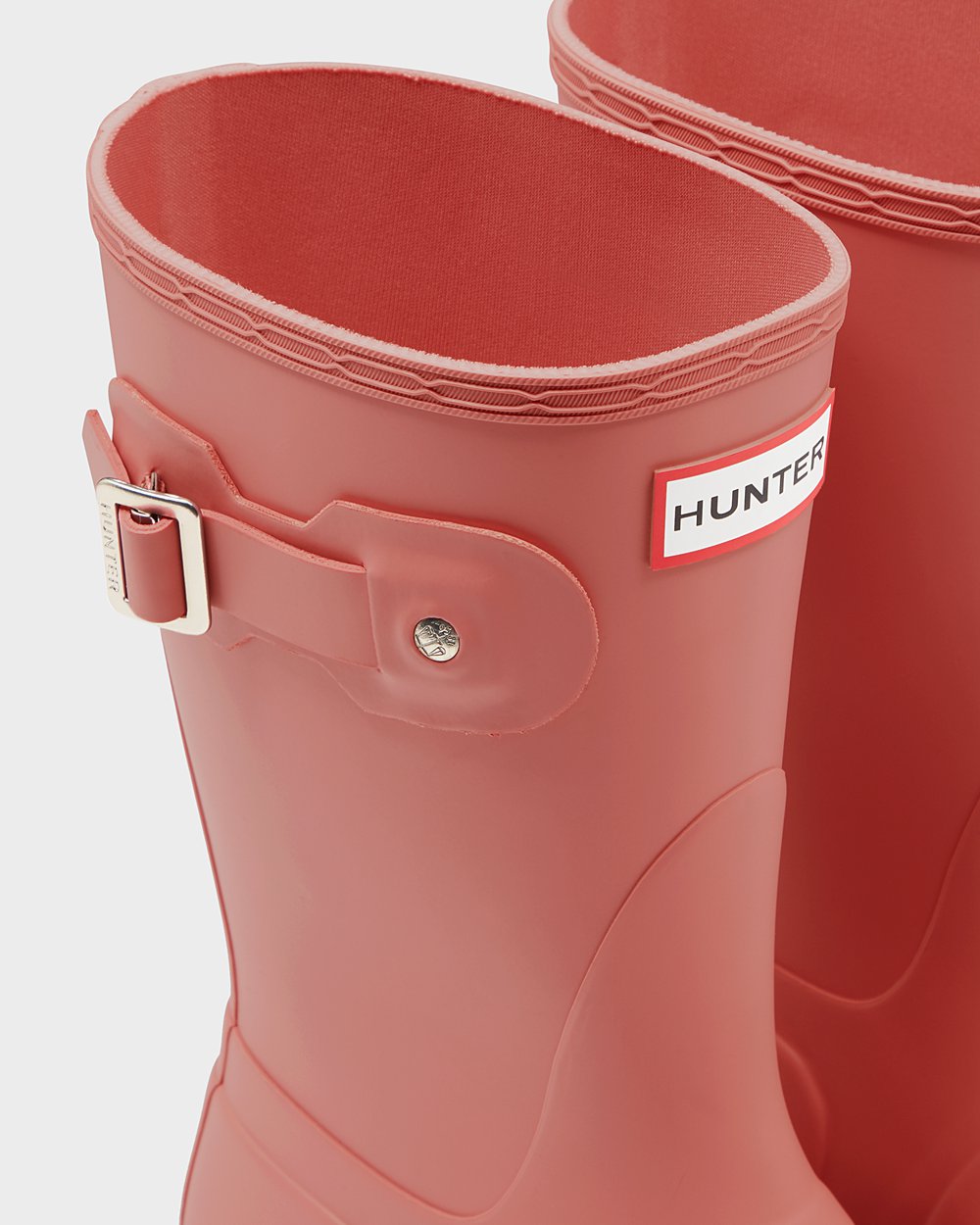 Botas De Cortas Hunter Mujer Original - Rosas - Argentina 6287RVMWF